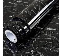Chbrket Papier Adhesif Pour Meuble Cuisine Porte Mur Stickers Meuble Vinyle Autocollants Meuble King Kong Noir 120X300CM