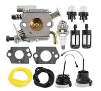 Chchwing C1Q-S126 Kit carburateur pour Stihl MS200 1129 120 avec filtre à huile et tuyau d'huile