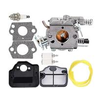 Chchwing Kit carburateur pour tronçonneuse Husqvarna 36 41 136 137 141 142