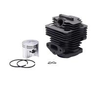 Chchwing Kit de piston d'alésage de 34 mm pour tondeuse à gazon, cylindre d'assemblage pour Echo G2K1600