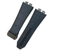 CHCWR 17 * 27 mm Band de montre en silicone en caoutchouc pour 42 mm 441 440 Sangle de montre à libération rapide de mollets / 28/17 * 27 mm