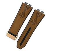 CHCWR 17 * 27 mm Band de montre en silicone en caoutchouc pour 42 mm 441 440 Sangle de montre à libération rapide de mollets / 28/17 * 27 mm