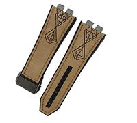 CHCWR 17 * 27 mm Band de surveillance en silicone en caoutchouc pour 42 mm 441 440 Sangle de montre à libération rapide de mollets / 22/17 * 27 mm