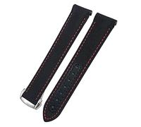 CHCWR 19/20 / 21 mm Tissu de nylon à extrémité incurve