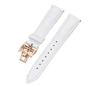 CHCWR 19 mm 20 mm 22 mm Bands de montre à feuilles de vache double face pour viachement VC Watch Strap Constantin pour hommes et femmes Bracelets en cuir de vache
