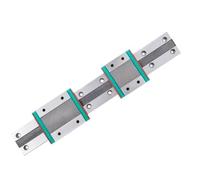 CHCWR 1PC MGW7 MGW12 MGW9 MGW15 100 350 400 450 500 600 mm Miniature Linear Rail Sliders Guide 2PCS MGW7C MGW9H MGW12C Carriages (1pc 1100mm)