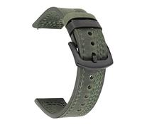 CHCWR 20 22 mm Band pour Galaxy Watch 4 / Classic / 3/46/42 mm/actif 2 Gear S3 / 3 41 45 mm Bracelet en cuir Wirstband Universal (Couleur: Couleur B, taille: 22 mm universel)