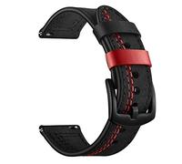 CHCWR 20 22 mm Band pour Galaxy Watch 4 / Classic / 3/46/42 mm/actif 2 Gear S3 / 3 41 45 mm Bracelet en cuir Wirstband Universal (Couleur: Couleur B, taille: 22 mm universel)