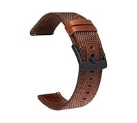 CHCWR 20 22 mm Band pour Galaxy Watch 4 / Classic / 3/46/42 mm/actif 2 Gear S3 / 3 41 45 mm Bracelet en cuir Wirstband Universal (Couleur: Couleur B, taille: 22 mm universel)