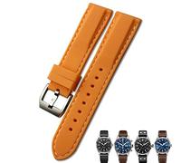 CHCWR 20 mm 21 mm 22 mm Silicone Black Blue Watch Bands pour IWC Pilot Mark 18 Watch Sports Strap
