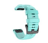 CHCWR 20 mm 22 mm 26 mm STRAPE EasyFit pour Fenix 7x Fenix 7 Fenix 7s Slicone Slicone (Couleur: Teal, taille: 26 mm Fenix 7x)