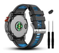 CHCWR 20 mm compatible avec Fenix 7S 7S Pro 6S 6S Pro 5S 5S plus bande de montre, sangles en silicone souple pour approche S70 42 mm/instinct 2s / descente MK2S Smartwatch