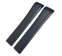 CHCWR 21 mm Colorful Fluoror Rubber Watchbands pour Patek 5164A 5167A Aquanaut Philippe Series Butterfly Boucle Silicone Watch pour homme et femme