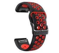 CHCWR 22 26 mm Slicon à libération rapide pour Fenix 7 7x 6x 6pro 5 5x Plus/Descente Mk2i MK2 D2 Bracelet de bande de surveillance intelligente Corre