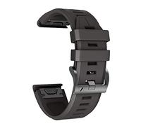 CHCWR 22 26 mm Slicon à libération rapide pour Fenix 7 7x 6x 6pro 5 5x Plus/Descente Mk2i MK2 D2 Bracelet de bande de surveillance intelligente Corre