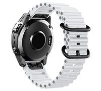 CHCWR 22 mm 26 mm Bobine de bracelet en silicone océan pour approche S62 FENIX5X 5PLUS FENIX 6X 6 6PRO FENIX7X 7 Watch Band Intinct1 2 Bracelet rapide D2 Watchbands