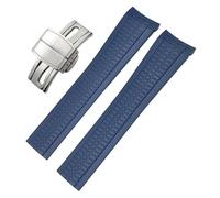 CHCWR 22 mm Fluoror Silicone Rubber Watch Band pour Patek Aquanaut 5168G 5968G PINS MÉTALES Philippe