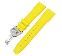 CHCWR 22 mm Soft FluorUbber FKM Watch Bands pour IWC Big Pilot Portofino Natural Rubber 21 mm 20 mm STRAP