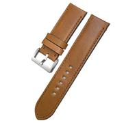 CHCWR 23 mm 22 mm Bandoues de montre Vache Vache pour Zenith pour Tudor Black Bay Bronze Handmade Brown Warth