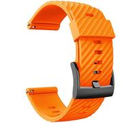 CHCWR 24 mm pour bracelet de montre de sport intelligent en silicone pour bracelet de chanteur de 7/ d5 pour 9 baro couleur orange taille 24 mm, sport baro