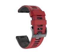 CHCWR 26/22 / 20 mm Band de surveillance pour Fenix 6 6s 6x Pro 5 5x 5s plus 3hr 935 D2 TACTIX Delta Enduro Silicone Watch Easyfit