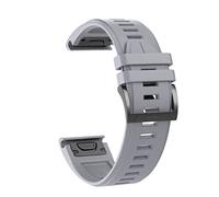 CHCWR 26 22 22 mm STRAP TRABLE DE MONTRE POUR FENIX 7X ， FENIX 7 ， FENIX 7S Smart Watch Rodater Silicone EasyFit STRAP (Couleur: Bleu foncé, taille: 20 mm Fenix 7s)