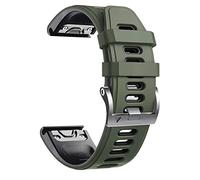 CHCWR 26 mm 22 mm Band de bracelet à libération rapide pour Fenix 7 7x 6x 6x Pro 5x 3 3hr EasyFit Watchband pour Fenix 6 6 Pro montre (couleur: jaune noir, taille: 22 mmfenix 6 pro)
