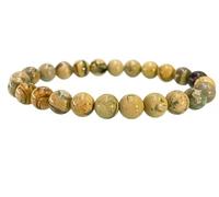 CHCWR 8 mm bracelets de perles rondes d'or de 8 mm pour la perle pour femmes