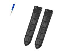 CHCWR Accessoires de sangle en cuir premium pour Santos 100 hommes et femmes Strap en cuir 20 mm 23 mm (couleur: marron sans boucle, taille: 23 mm)
