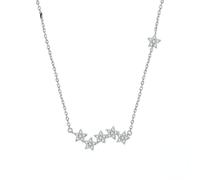 CHCWR Anneaux pour adolescents, collier pendentif étoiles claires pour femmes bijoux de mariage