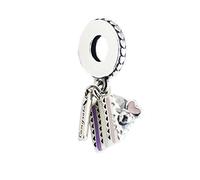 CHCWR Anneaux pour adolescents, perles de pendentif à gâteau adaptées aux bracelets, bracelets, pendentifs, cadeaux de bijoux pour femmes