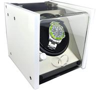 CHCWR Automatique Winder Wather Winder Shake Table Device Single-Head Watch White Classic Classic Automatic Winder Shake Table Shaker Win-Up Boîte