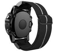 CHCWR Band de montre à libération rapide de 26 mm pour Fenix 6x Pro 5x Plus Watchs Band élastique Ajustement STRAP DE NYLON POUR FENIX 6XPRO 5X