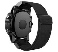 CHCWR Band de montre à libération rapide de 26 mm pour Fenix 6x Pro 5x Plus Watchs Band élastique Ajustement STRAP DE NYLON POUR FENIX 6XPRO 5X