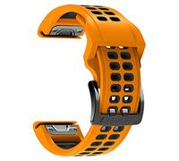 CHCWR Band de montre de 22 mm pour Fenix 6/6 Pro / 5 / Fenix 5 Plus/Fenix 7 / Forerunner 935 945 / Approche S60 / Quatix 5 Slicon Easy Fit Silicone