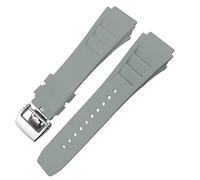 CHCWR Band de montre en caoutchouc 20 mm 25 mm pour le bracelet Richard Spring Bar Silicone Mille Sport Watch Strap étancheux