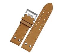 CHCWR Band de montre en cuir authentique pour Hamilton H760250 H77616533 Broupements de montre de marque de bracelet 20 mm 22 mm avec fermoir à bouton