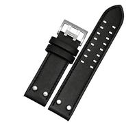 CHCWR Band de montre en cuir authentique pour Hamilton H760250 H77616533 Broupements de montre de marque de bracelet 20 mm 22 mm avec fermoir à bouton