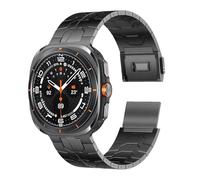 CHCWR Band de titane magnétique pour Galaxy Watch Ultra 7 47 mm STRAP DE LUXE POUR GALAXY WORD 47 Ultra No Gaps Bracelet Watch Bands