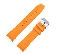 CHCWR Bande de montre en silicone douce de 22 mm pour bracelet de tissu pour T120 SEASTAR T120417A 45,5 mm en caoutchouc Sport Watch Band (Couleur: Blk Blk Buckle, taille: 22 mm)