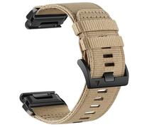CHCWR Bandes de montre en nylon pour Fenix 7x / 6x / 5x / Enduro 2, Fix rapide 26 mm STRAPE DE TRAPE NYLON SPORTS NYLON AVEC avec fermoir en acier inoxydable pour TACTIX 7 PRO