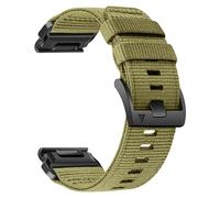 CHCWR Bandes de montre en nylon pour Fenix 7x / 6x / 5x / Enduro 2, Fix rapide 26 mm STRAPE DE TRAPE NYLON SPORTS NYLON AVEC avec fermoir en acier inoxydable pour TACTIX 7 PRO