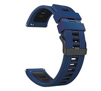 CHCWR Bands de sangle en silicone pour Pro 3/3 GPS LTE Smart Watchband Bracelet Bracelet Stracts, confortable, longueur réglable, design moderne, noir, 22 mm, 1 compte, unisexe