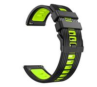 CHCWR Bands de sangle en silicone pour Pro 3/3 GPS LTE Smart Watchband Bracelet Bracelet Stracts, confortable, longueur réglable, design moderne, noir, 22 mm, 1 compte, unisexe