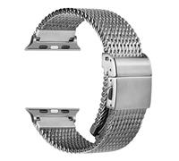 CHCWR Bands en maille en acier inoxydable 316L pour bande Ultra 2 49 mm Série 9 8 7 6 SE 45 mm 44 mm 41 mm 40 mm STRAP WATCHBANDS