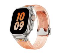 CHCWR Bangle de silicone souple pour Ultra 2 1 49mm S10 46 mm Series10 9 8 7 41 Band de silicone 45 mm pour 6 5 4 SE 42 mm 44 mm Bracelet Watch Bands