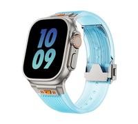 CHCWR Bangle de silicone souple pour Ultra 2 1 49mm S10 46 mm Series10 9 8 7 41 Band de silicone 45 mm pour 6 5 4 SE 42 mm 44 mm Bracelet Watch Bands