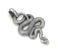CHCWR Bijoux exquis, colliers avec pendentifs, hommes Snake vintage Mode Snake Pendant collier Single Pendant