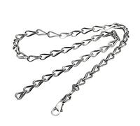 CHCWR Bijoux exquis, colliers de pendentif, collier de coeur pour hommes Collier de couple 7 mm