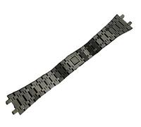 CHCWR Black Gold Silver Watchband 21 mm 26 mm hommes femmes Bracelet de bande de montre en acier inoxydable pour AP Royal Oak Strap Pliant Boucle